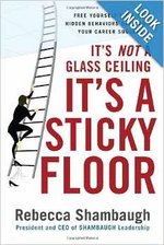 it's not a glass ceiling it's a sticky floor
